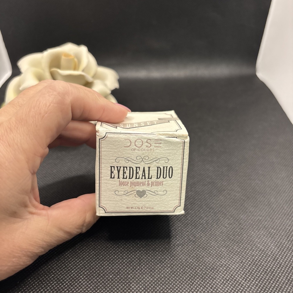 DOS Eyedeal Duo Loose Pigment & Primer Box Is Rough Product Perfect In SUNSET
